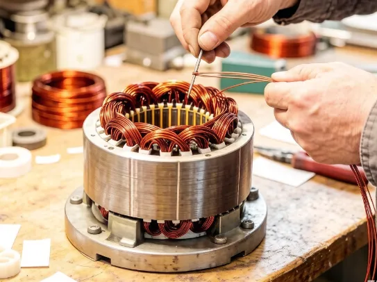 Прототип обмотки двигуна SHUAIRUI: не варіант, але важливий етап підготовки до виробництва