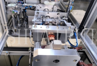 rotor blade pressing machine